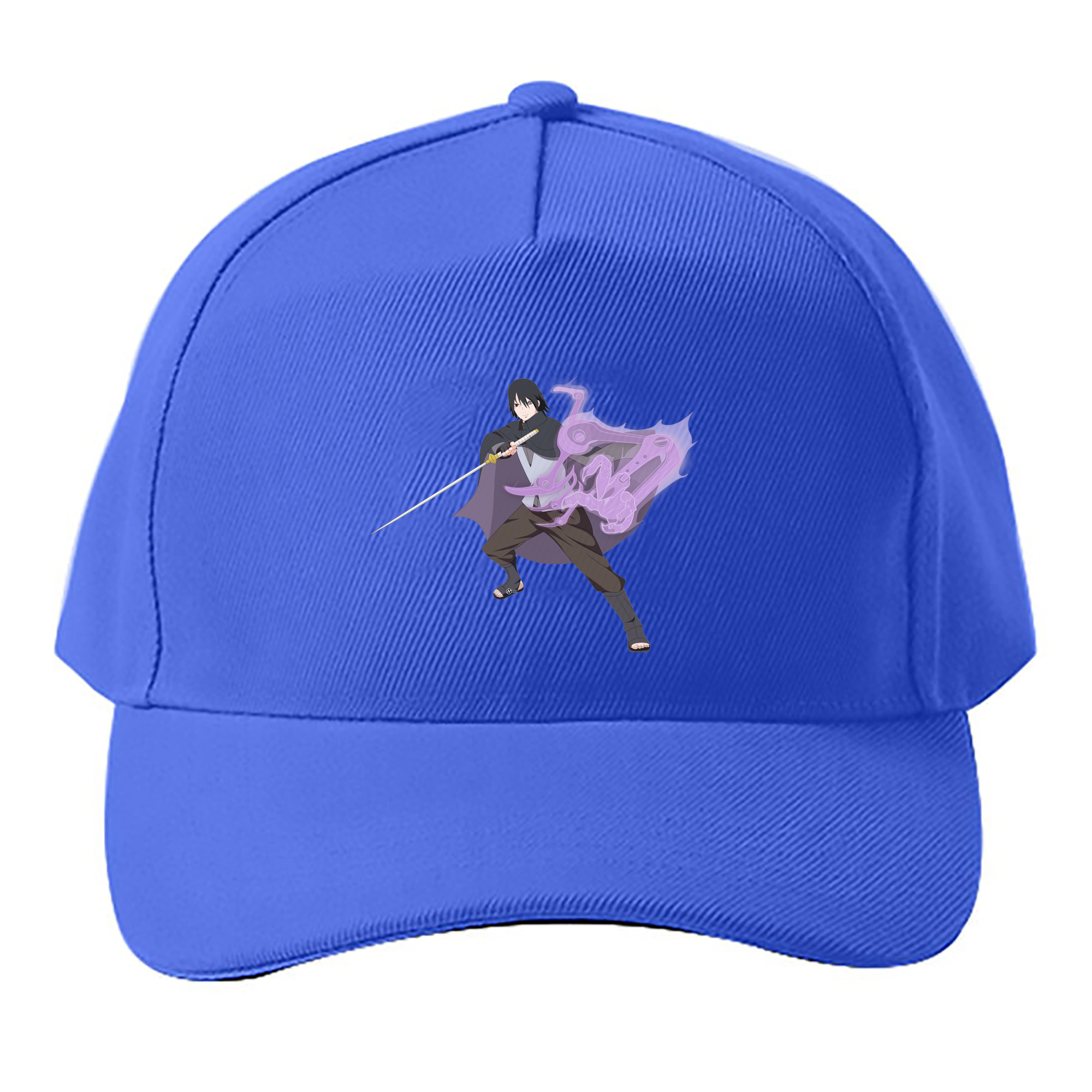 （画像用） NARUTO -ナルト- うちは サスケ Uchiha Sasuke ベースボールキャップ 綿100％ 男女兼用 帽子 スポーツ